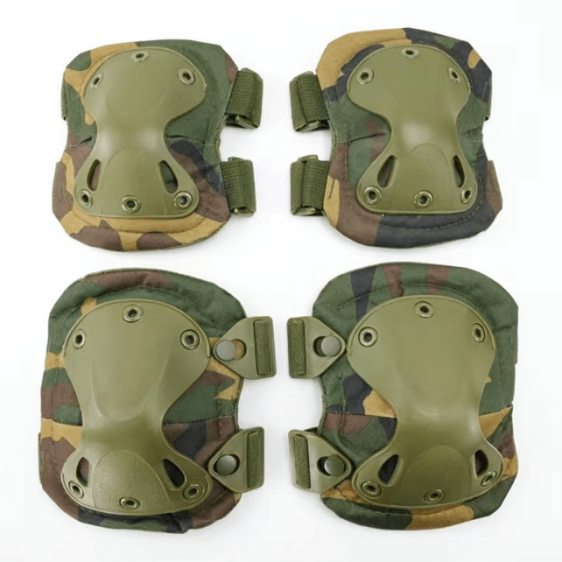 Military Tactical Knee Elbow Protective Pads Safety Guard - Temu