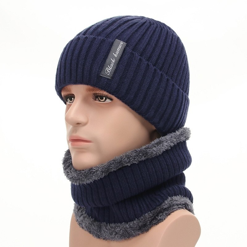 New Fashion Winter Hats Skullies Beanies Scarf For Men - Temu