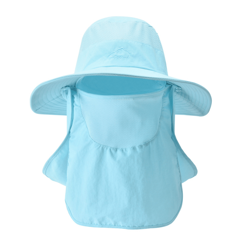 Atoll Blue Bucket Hat With Neck flap RCF28 UV Sun Protection – Sonee  Hardware