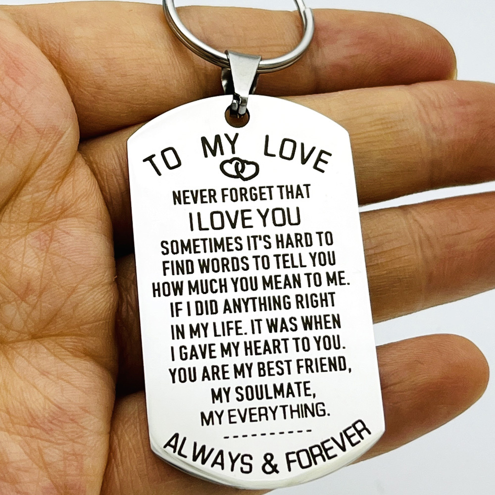 Keychain Accessories For Family To My Wonderful Banma I Love You This  Much Always Forever Romantic Valentine Day Gift Family Pendant Heart K  レディースアクセサリー