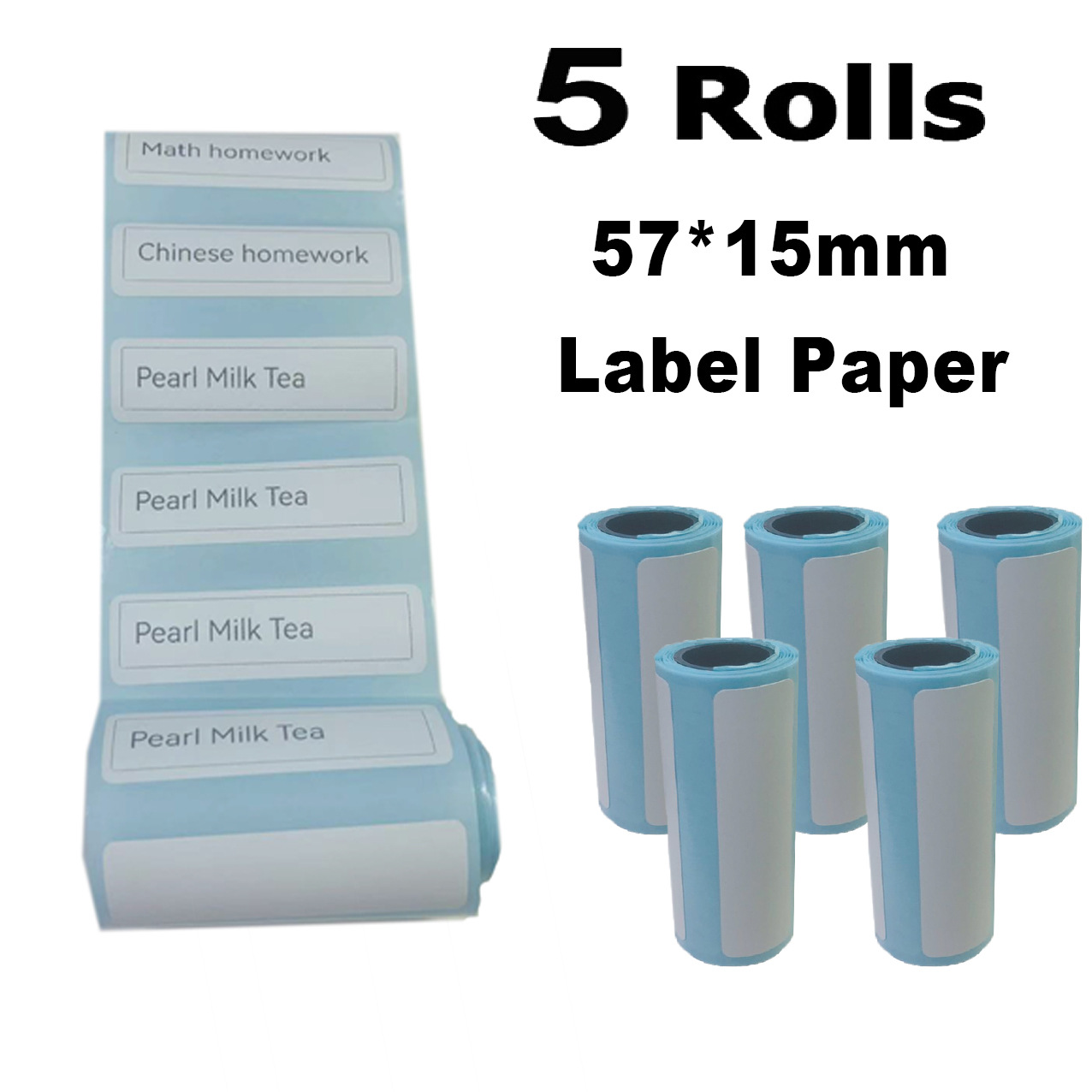 10 Rouleaux Mini Imprimante Papier Adhésif Papier Auto - Temu Canada