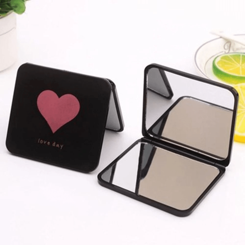 Foldable Makeup Mirror, Mini Portable Makeup Mirror, Handheld