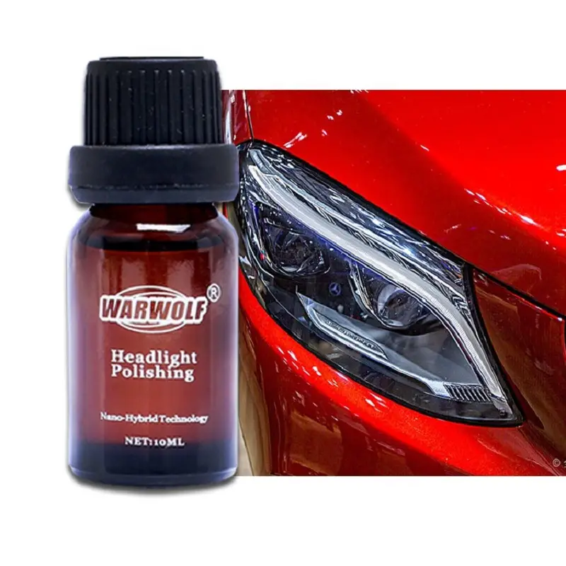 5-30ML Headlight Restorer Car Lights Polishing Kit Chemical Repair  Renovation Auto Detailing Liquid Polymer Protect Coating HGKJ