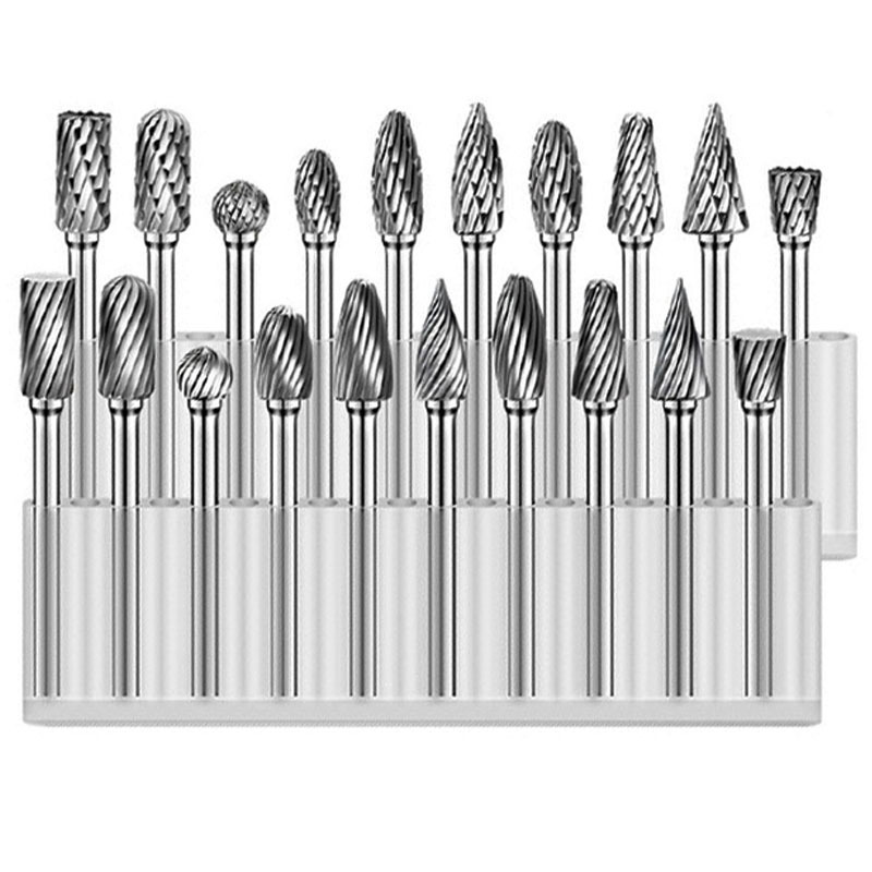 

1 Set Of Rotary Tungsten Carbide Burrs - Perfect For Woodworking, Drilling, Carving, Engraving & Polishing!