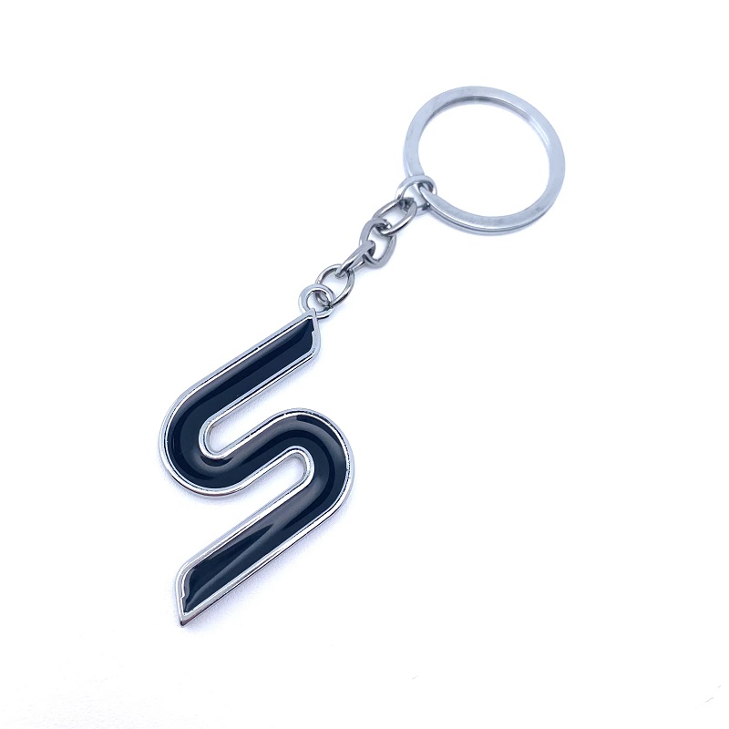 Shelby Racing Round Metal Keychain