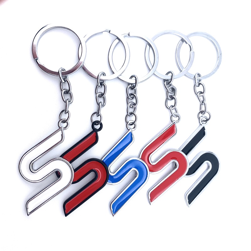 3d Metal S Emblem Car Keychain Key Ring Holder For Ford Focus Fiesta  Ecosport Kuga Mondeo Everest Car Styling Car Keyring Pendant, Quick &  Secure Online Checkout