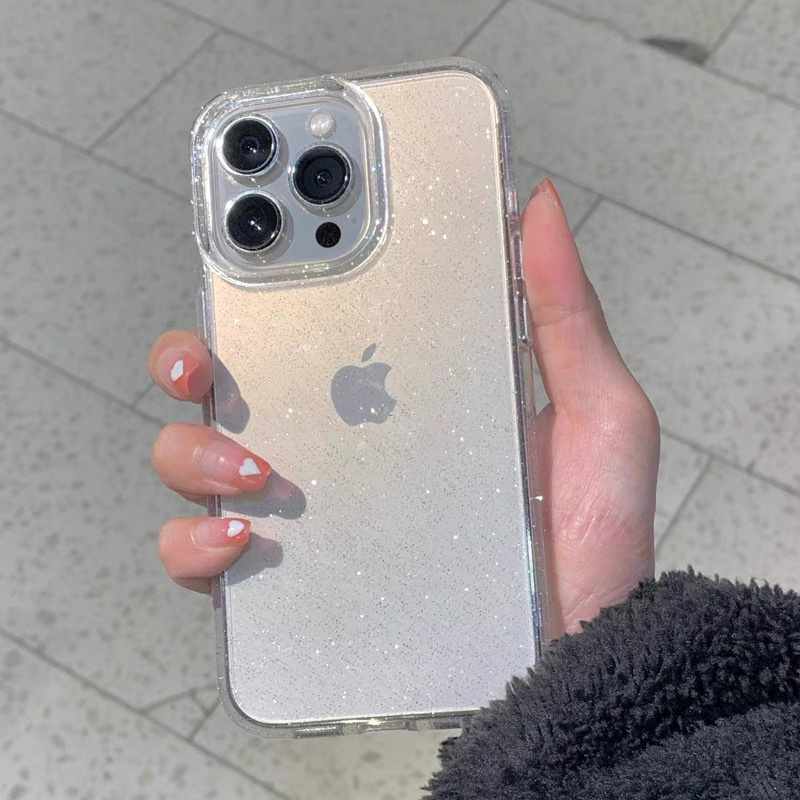 Bling Rhinestone 3D Phone Case Laser Phone Case Glitter 