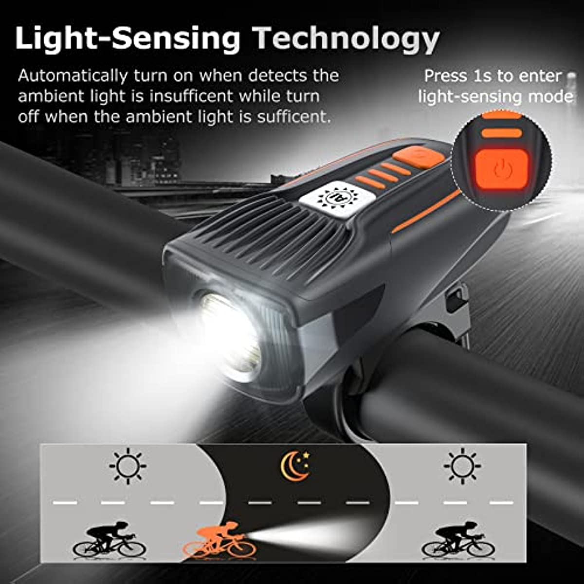 Good products online NOW Ultra Bright IPX5 Waterproof Bicycle Light Set
