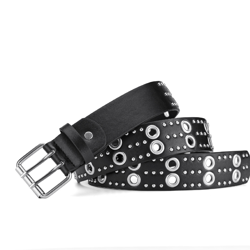 Rope Belt - Unisex - for Men Women - Adjustable - Knotted Waist Rope - Knot-Tie Belt - Gangster Punk Belt