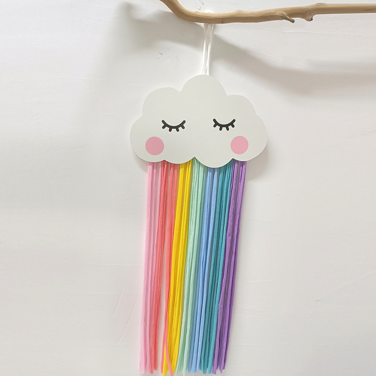 Rainbow Handmade Wall Hanging, Simple Home Decoration Style - Temu