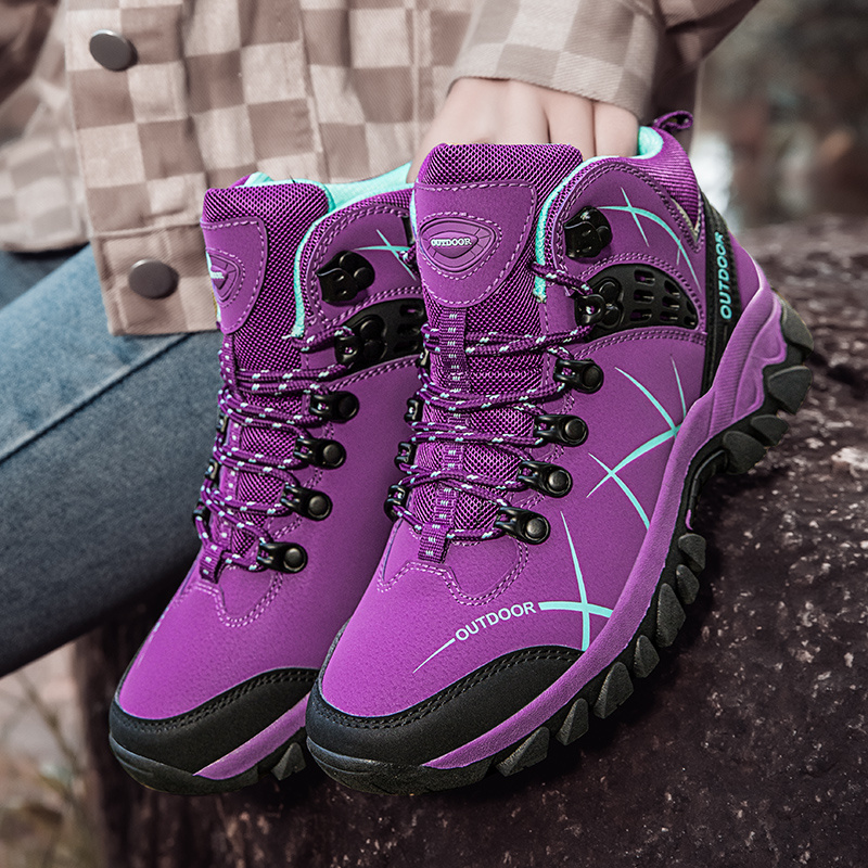 Waterproof Hiking Shoes Women Lightweight Anti Slip Outdoor - Temu