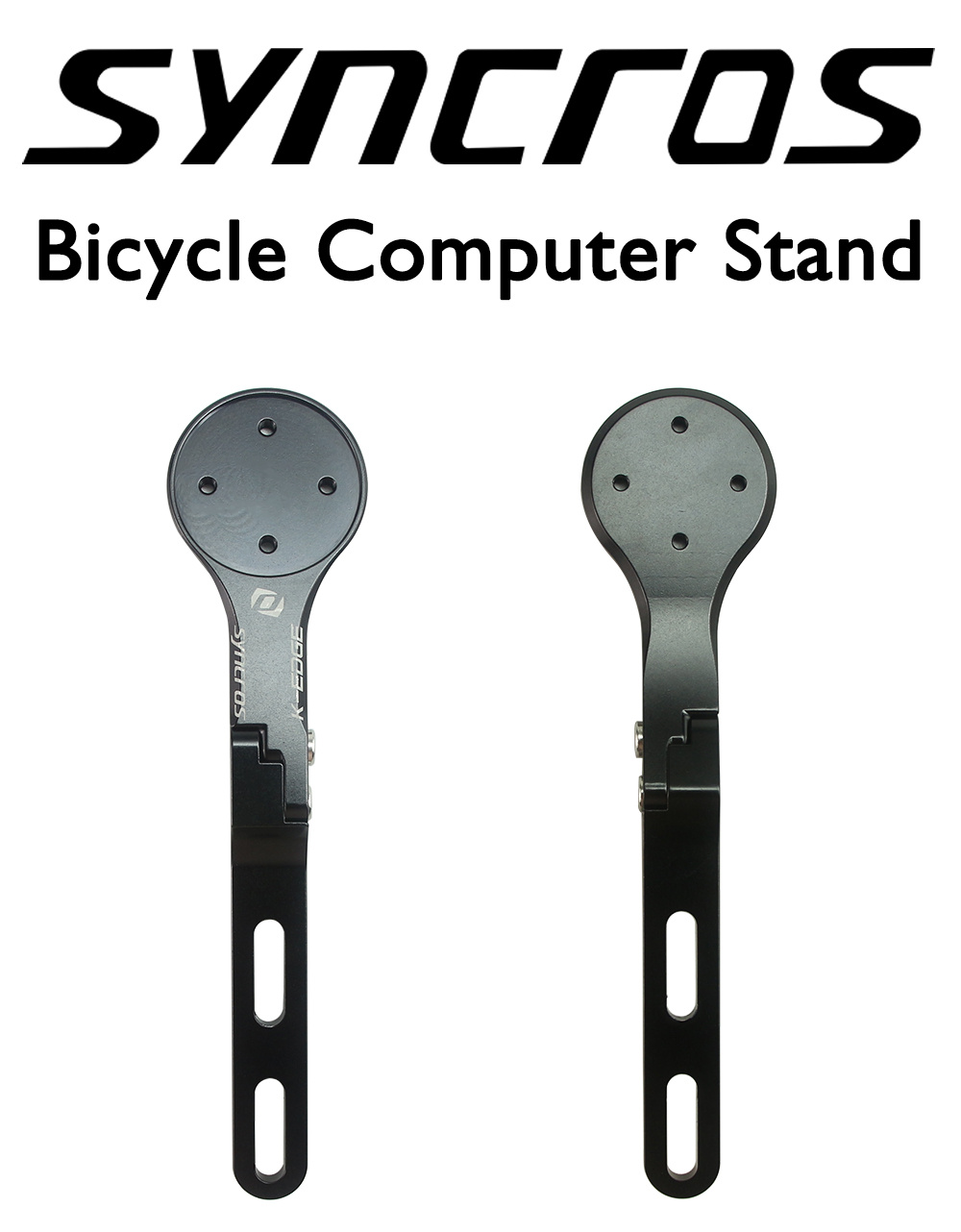 BSSOK Support d'ordinateur réglable en alliage d'aluminium pour vélo de  route, compatible avec Garmin Edge, Wahoo Elemnt, Bryton, Cateye, GoPro  caméra