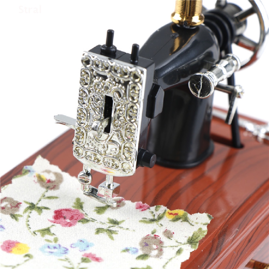 1pc Vintage Sewing Machine Music Box - Creative Ornament for Home, Cafe,  Bar, and Store Decoration