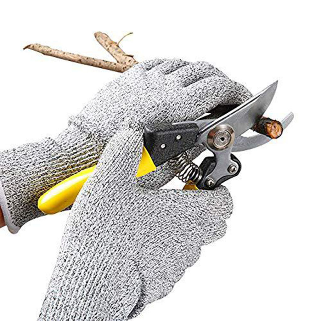 1 Par Guantes Protectores Manos Hppe Jardinería Cocina - Temu