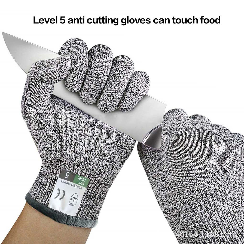 Hppe Kitchen Gardening Hand Protective Gloves Butcher Meat - Temu