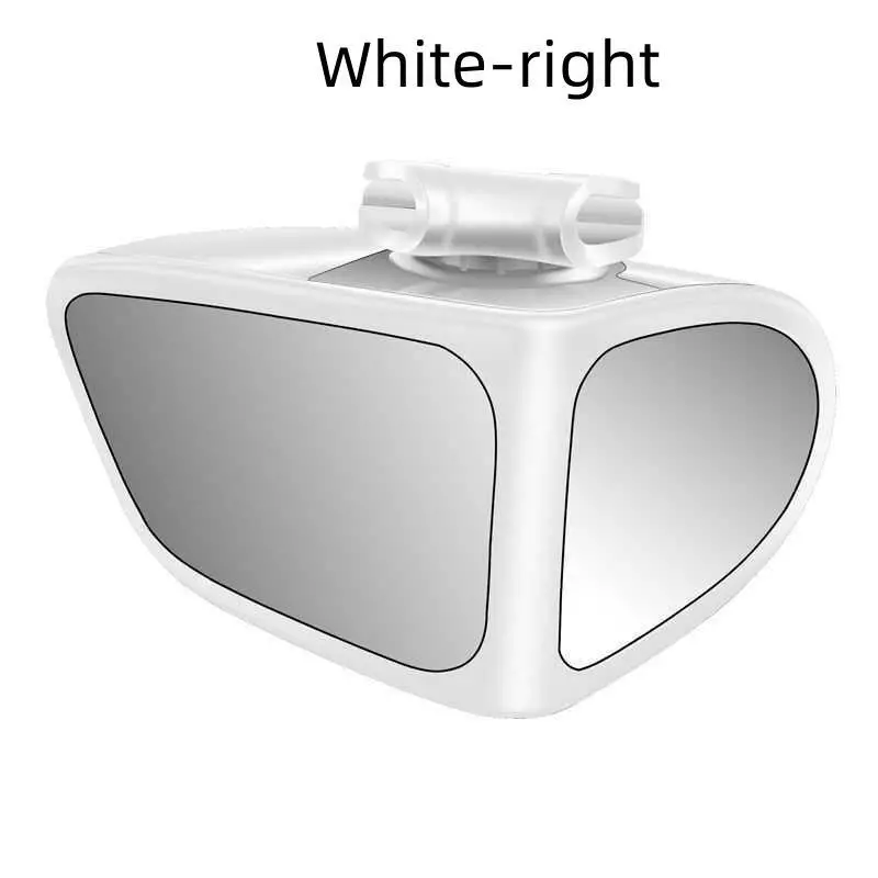 Additional Mirror Outdoor Driving School Wide Angle Blind Angle Attachment  BLACK