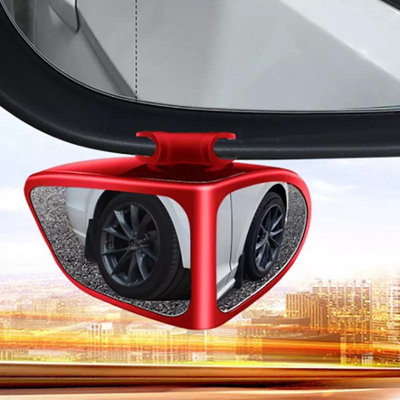 Azazaza Blind Angle Mirror, 2pcs HD Car Blind Angle Mirror 360 Degree Rota