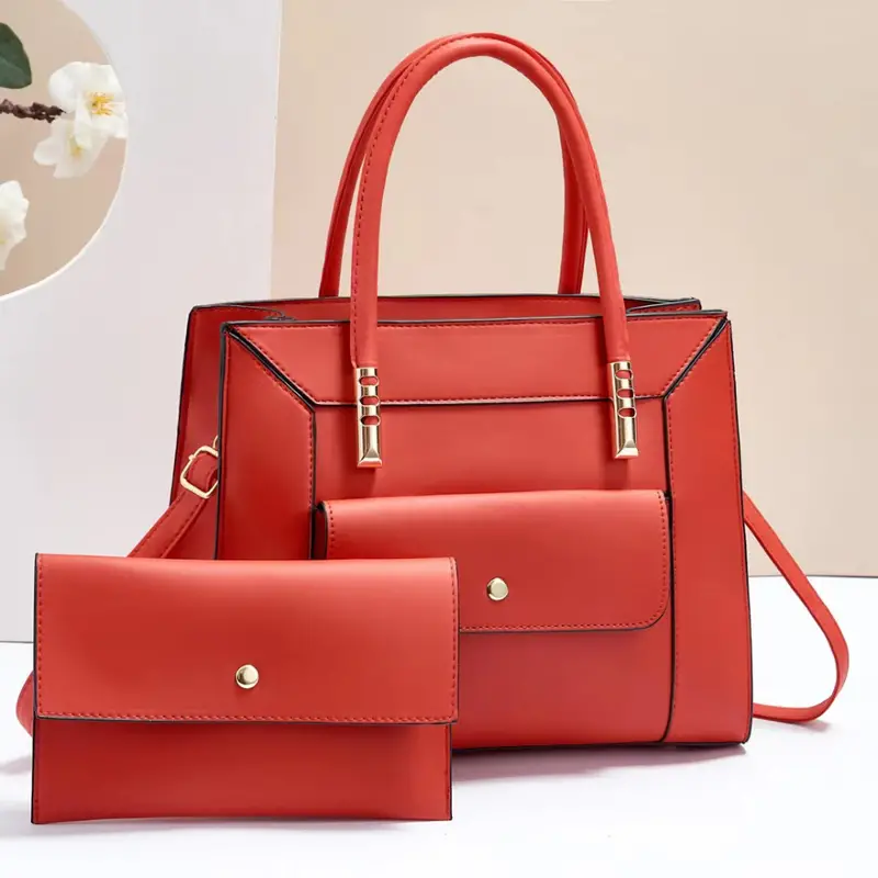 Elegant Hand Bag Ladies Fashion Large Capacity Shoulder - Temu