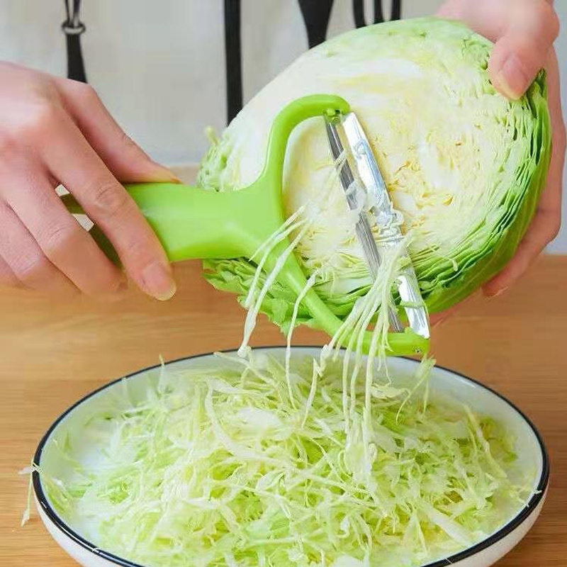 Peeler Vegetables Fruit Stainless Steel Knife Cabbage Graters Salad Potato  Slicer Kitchen Accessories Cooking Tools Wide Mouth for restaurants/superma