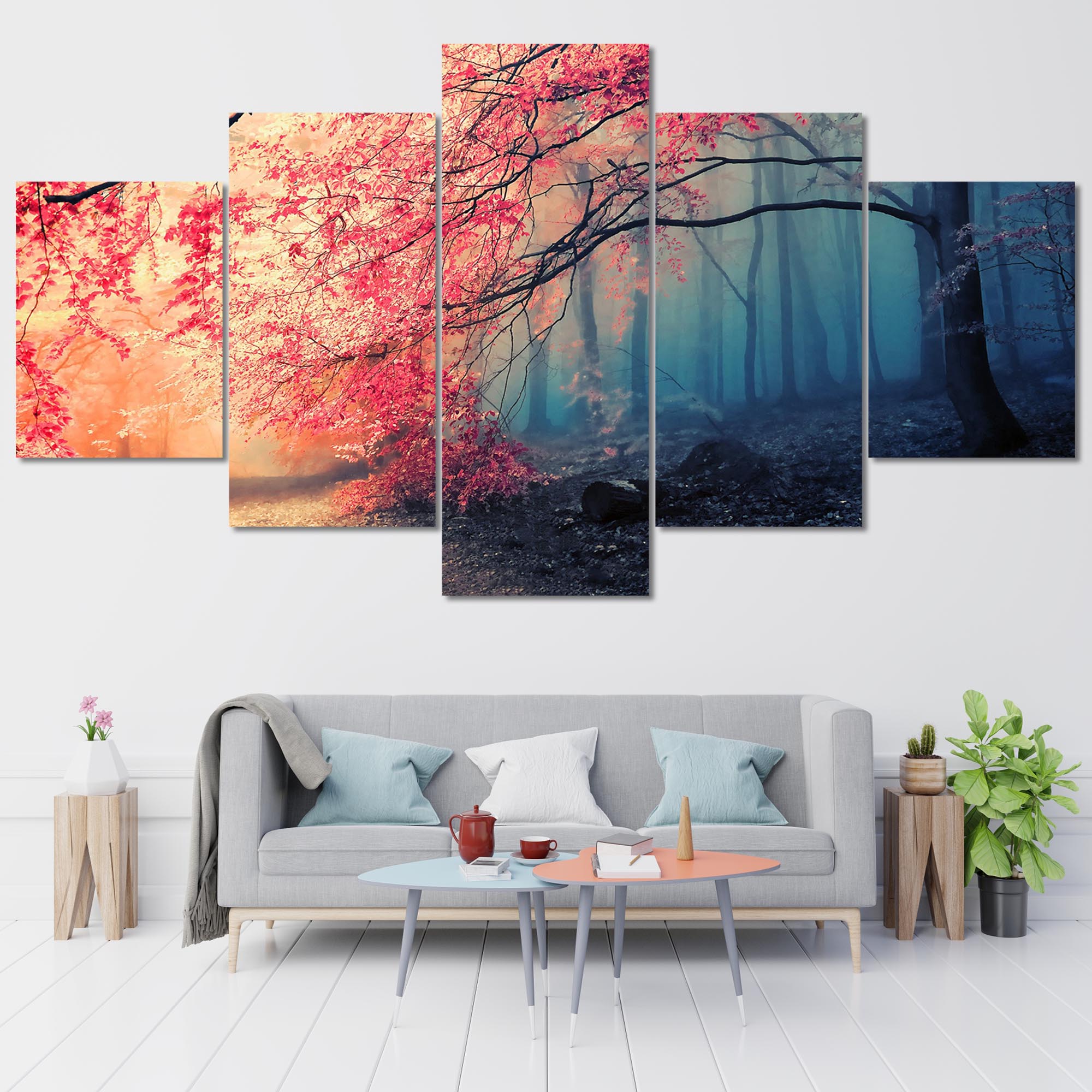 3 Unids/set Art Canvas Print Posters, Cherry Tree Canvas Wall Art  Paintings, Ilustraciones Pintura Pared Sala , Dormitorio, Baño, Oficina,  Pasillo, Cocina, Decoraciones Pared, Sin Marcos - Hogar Cocina - Temu