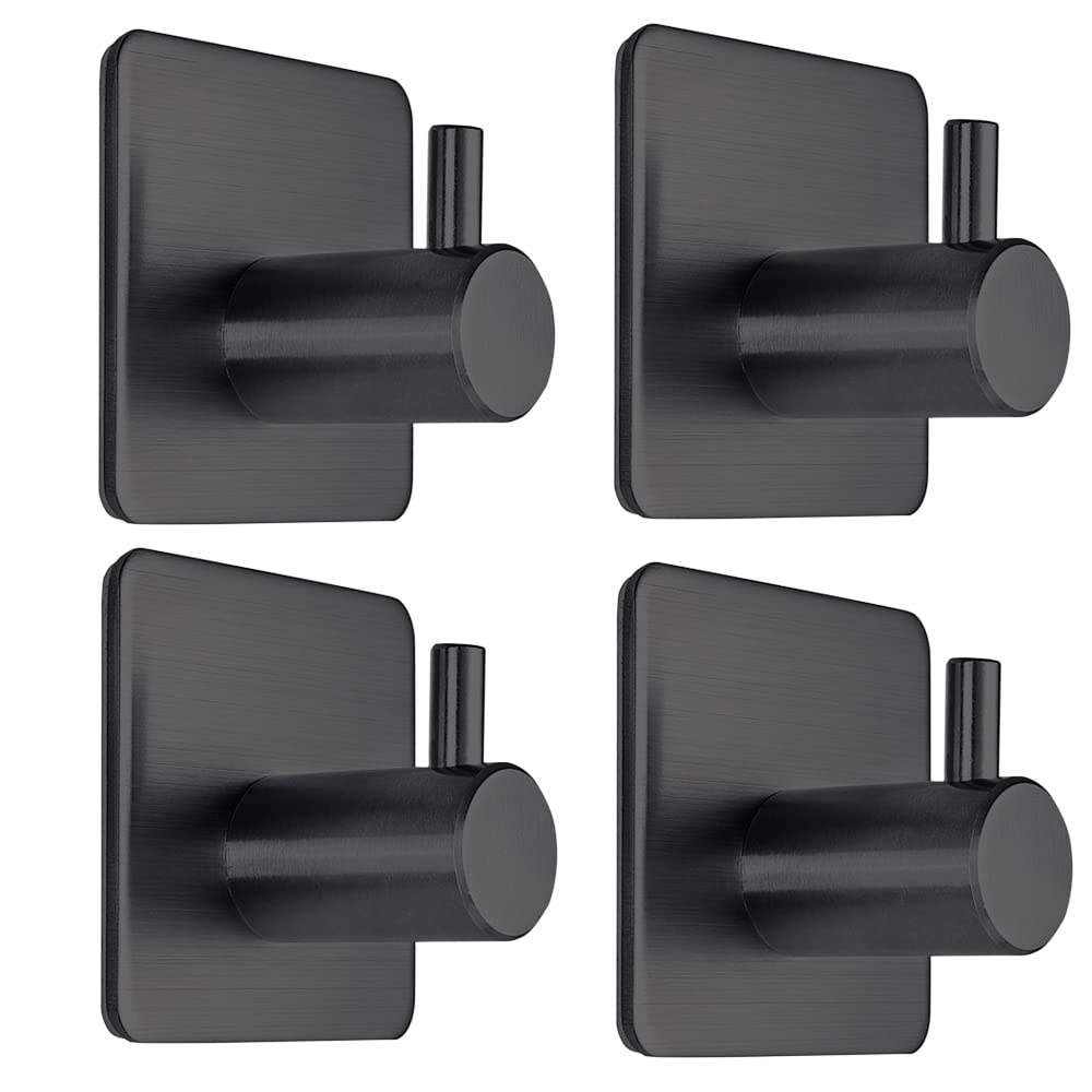INNÔPLUS Adhesive Hooks, Utility Hooks Heavy Duty, Wall Hooks for Kitchen  Bathroom Office, Removable Waterproof Hooks for Hanging, Hooks for  Backpack, hat, Scarf, Belt, Hanging Coats