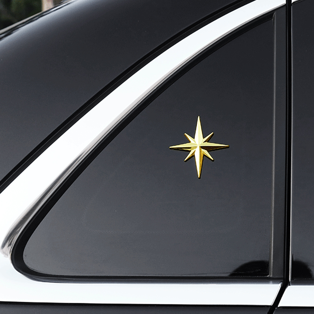 Aufkleber Auto Engel Flügel Auto Dekoration Logo Emblem gold