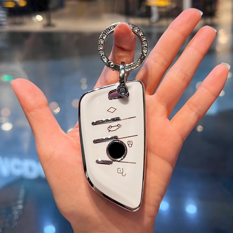 Auto Schlüsselkoffer Abdeckung Schlüsseltasche Für Bmw F20 G20 G30 X1 X3 X4  X5 G05 X6 Zubehör Auto-Styling Halter Shell Schlüsselanhänger Schutz