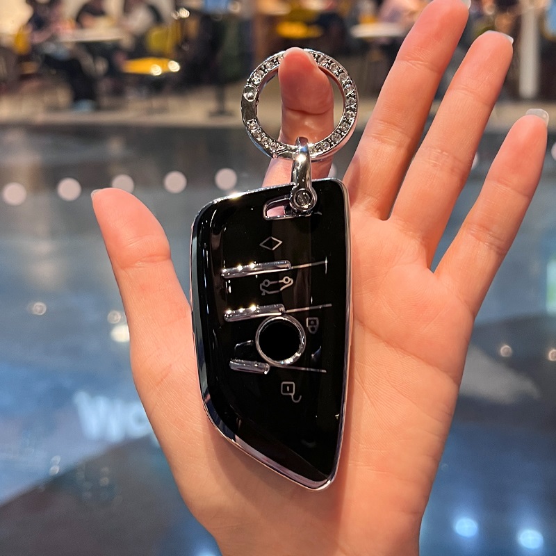 Kaufe Auto Schlüssel Fall Abdeckung Schlüssel Tasche für Bmw F20 G20 G30 X1  X3 X4 X5 G05 X6 Zubehör Auto-styling Halter Shell Schlüsselbund Schutz