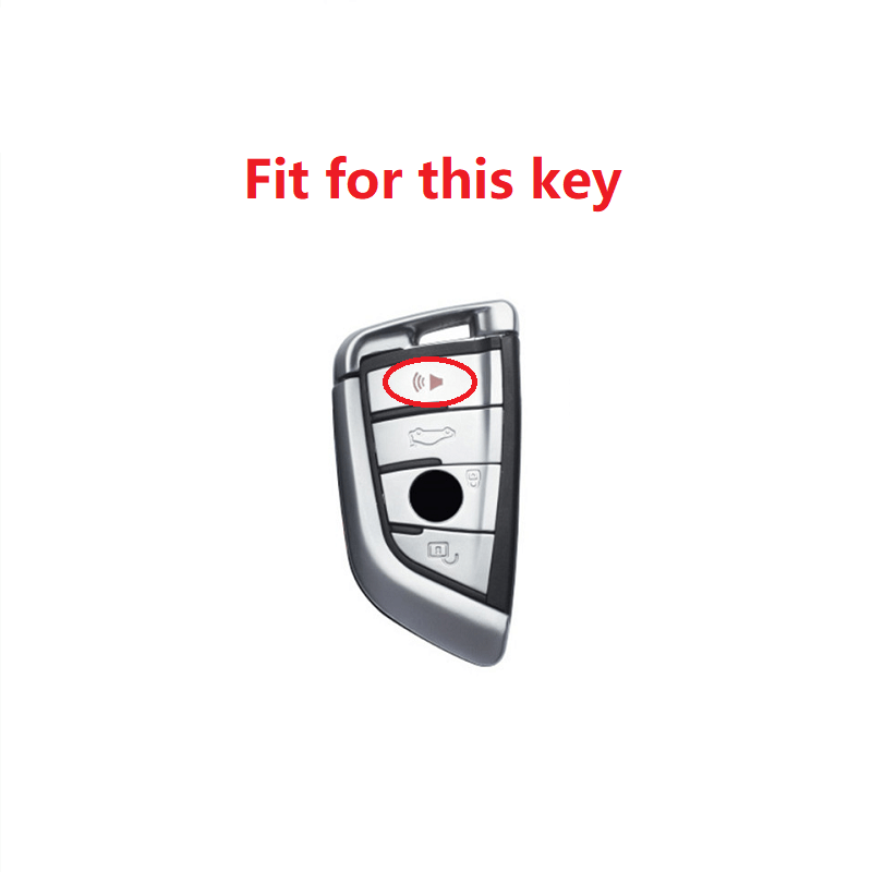 Car Key Fob Cover, Key Fob Shell With Keychain For X1 X3 X4 X5 F15 X6 F16  G30 7 Series G11 F48 F39 520 525 G20 118i 218i 320i - Automotive - Temu