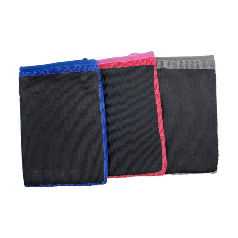 2Pcs Clay Mitt Non-Scratch Fiber Auto Detailing Mitt Reusable Car