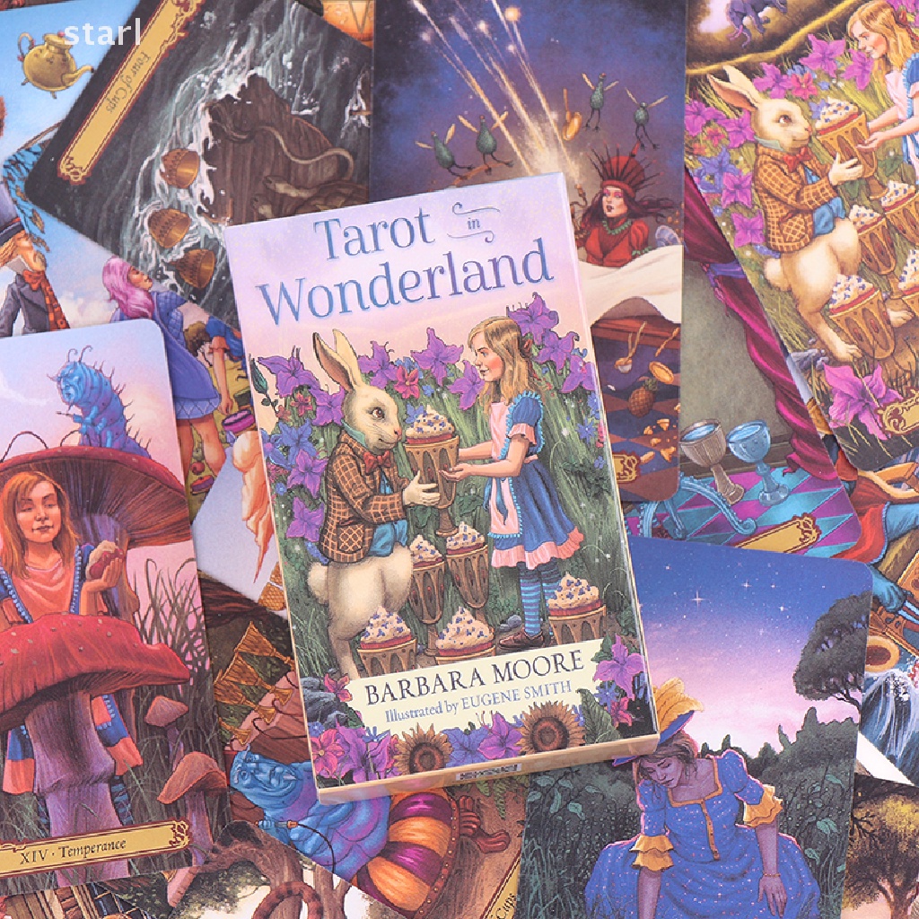 Alice In Wonderland Tarot Deck & Guidebook: A Magical Party Game For All  Ages! - Temu