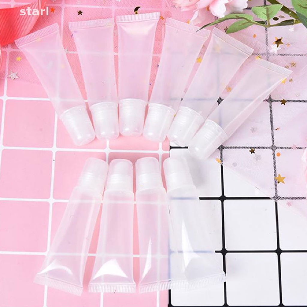 10 pièces Mini Tube de brillant à lèvres vide emballage - Temu Canada