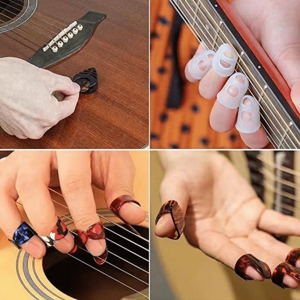 Guitar Accessories Set Capo Tuner Picks Strings Perfect - Temu
