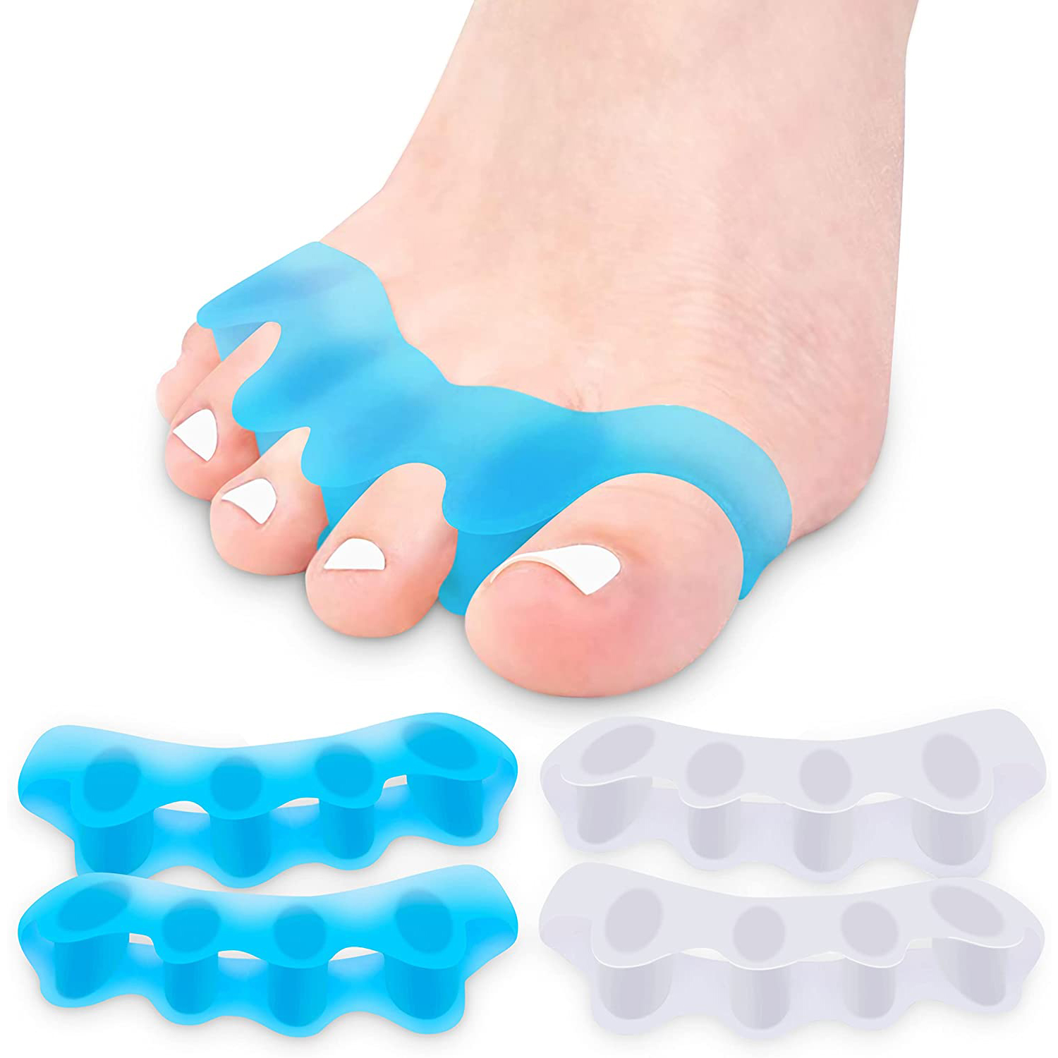 1 Pack Toe Separators To Correct Bunions And Restore Toes To Their Original Shape Bunion Corrector For Women Men Toe Spacers Toe Straightener Toe Stretcher Big Toe Correctors Toe Separator