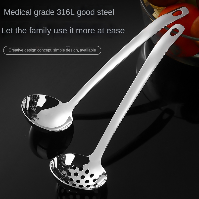 Stainless Steel Hangable Hot Pot Ladle Slotted - Temu