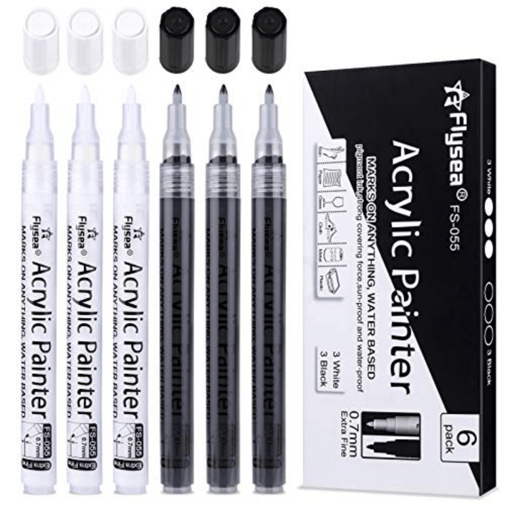 paint markers extra fine tip water