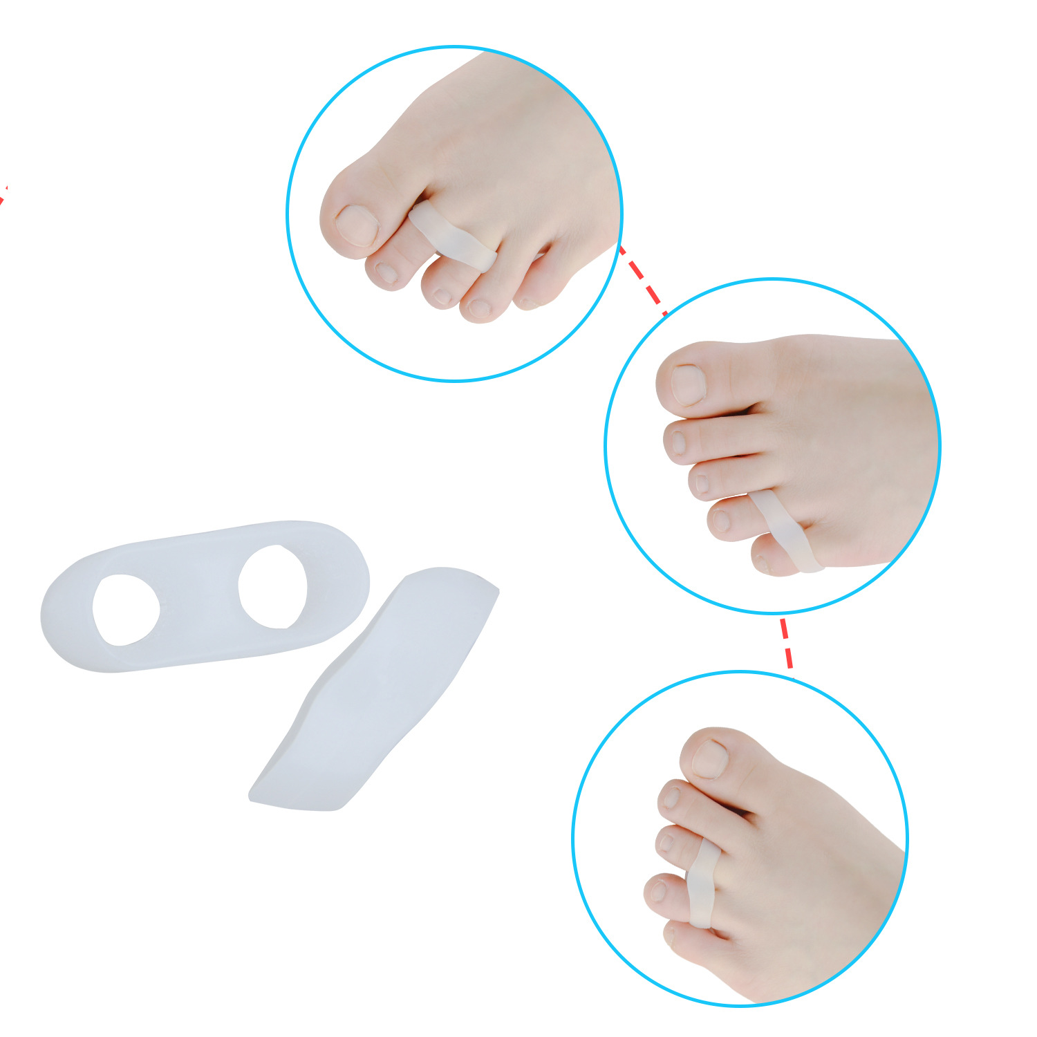 Shop Toe Separator with Loop, Free Shipping