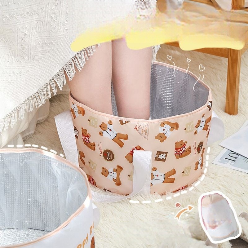 Travel Folding Portable Foot Bath Bucket Home & Kitchen Temu