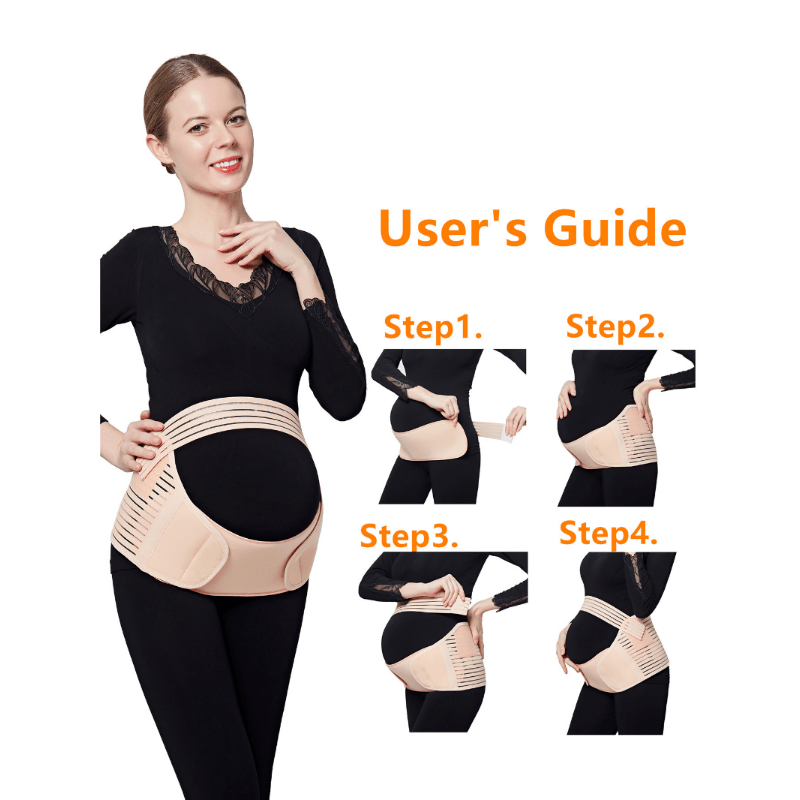 Women's 1 Postpartum Support Bands Pregnancy Recovery Belly - Temu Canada