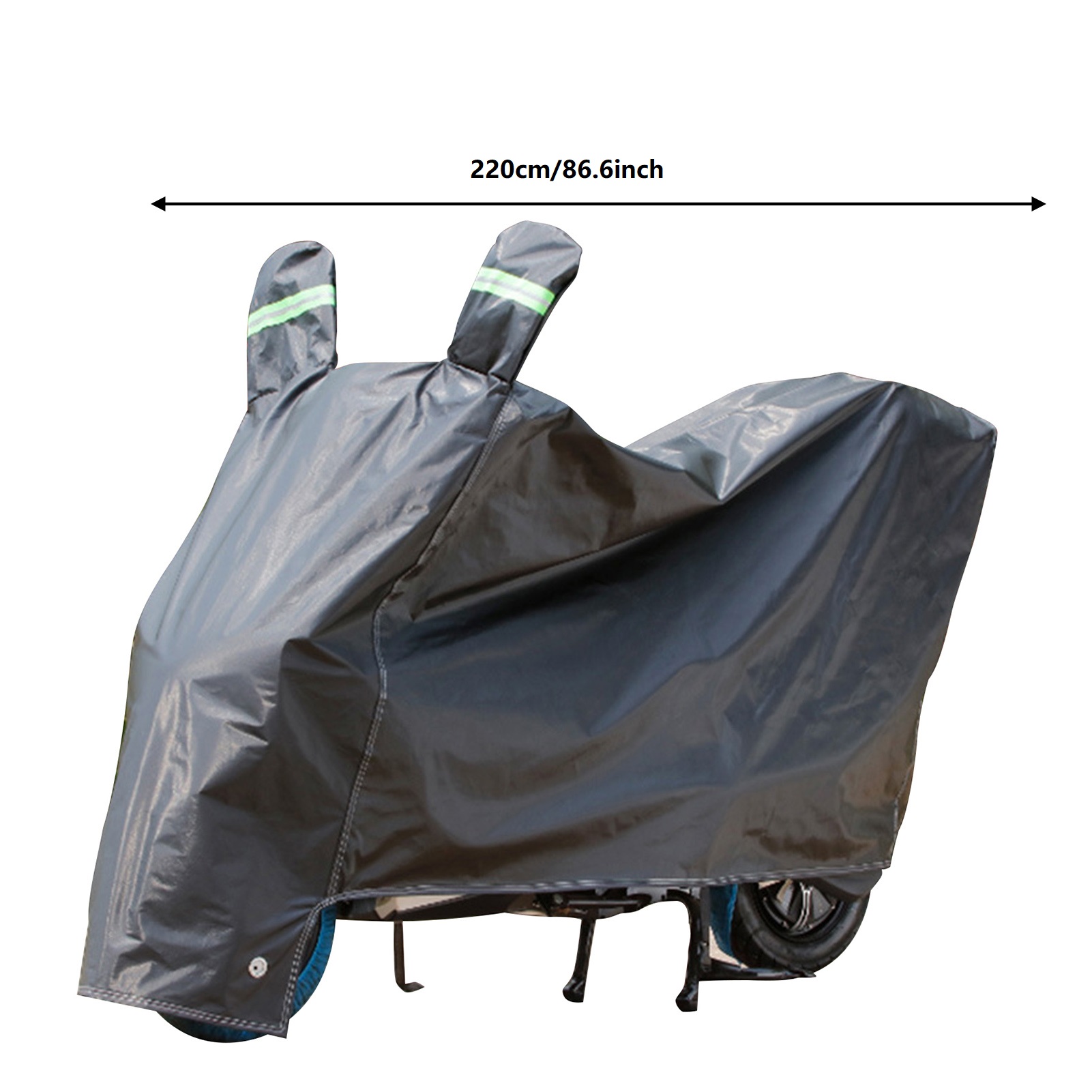 Motorcycle Cover,Motorbike Cover All Season Universal Weather Waterproof  Sun Outdoor Protection with Lock-Holes & Storage Bag,XXL Motorcycles  Vehicle