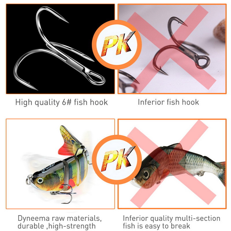 Lifelike Fishing Wobbler Swimbait 6/7 Crank Hard Bait For - Temu