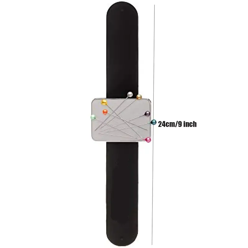 Magnetic Wrist Sewing Pincushion Pin Holder For Sewing Wrist - Temu