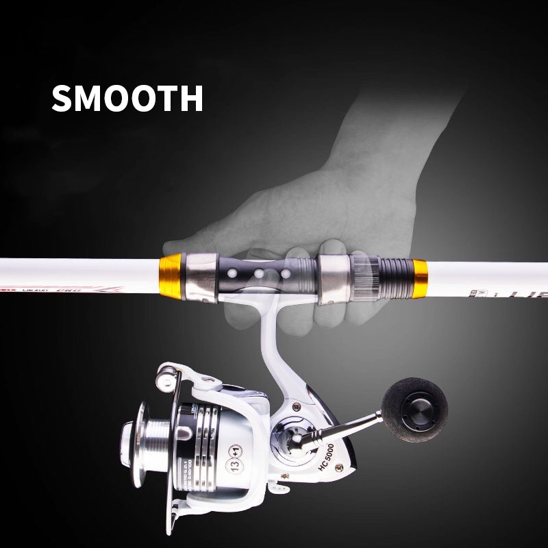Portable Retractable Telescopic Sea Fishing Rod with Smooth