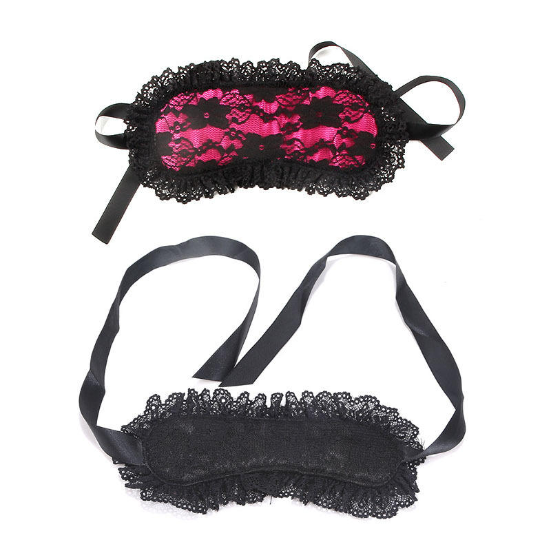 Soft Satin Blinder Eye Mask Flirt Blindfold Patch Cover Lingerie