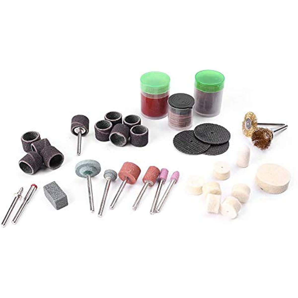 105Pcs Rotary Tool Accessories Set, Electric Grinding Attachment Kit, Multi  Rotary Tool Accessories Set, Grinding Polishing Drilling Kit Fit for