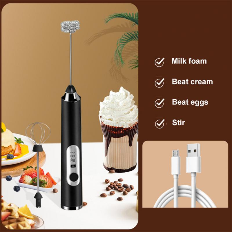 Mini Electric Milk Frother Creative Stainless Steel Kitchen - Temu