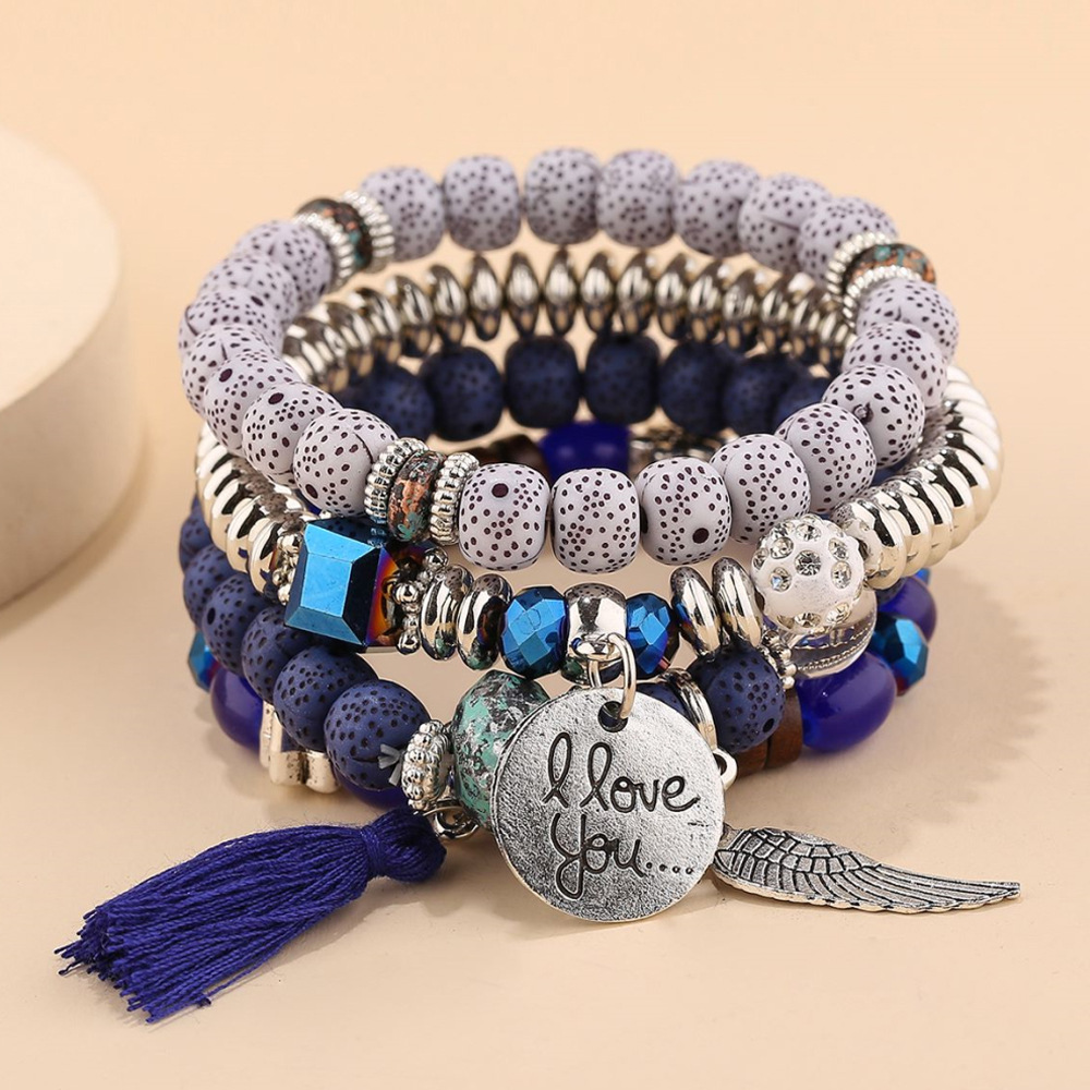 Large Lacquer Design Bracelet - Shop lica-accessories Bracelets