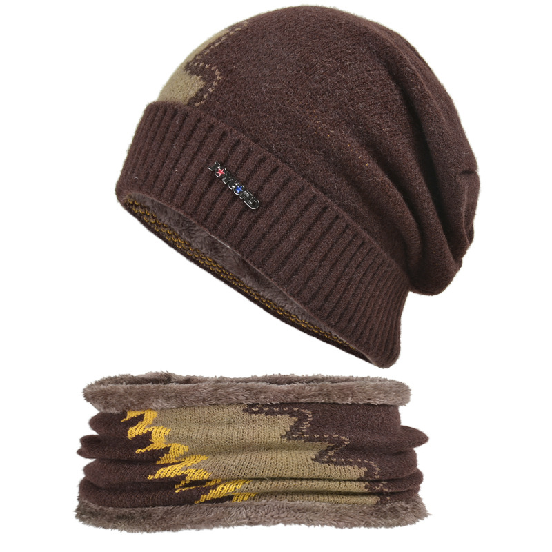 Men's Fleece Warm Neck Set for Autumn/Winter