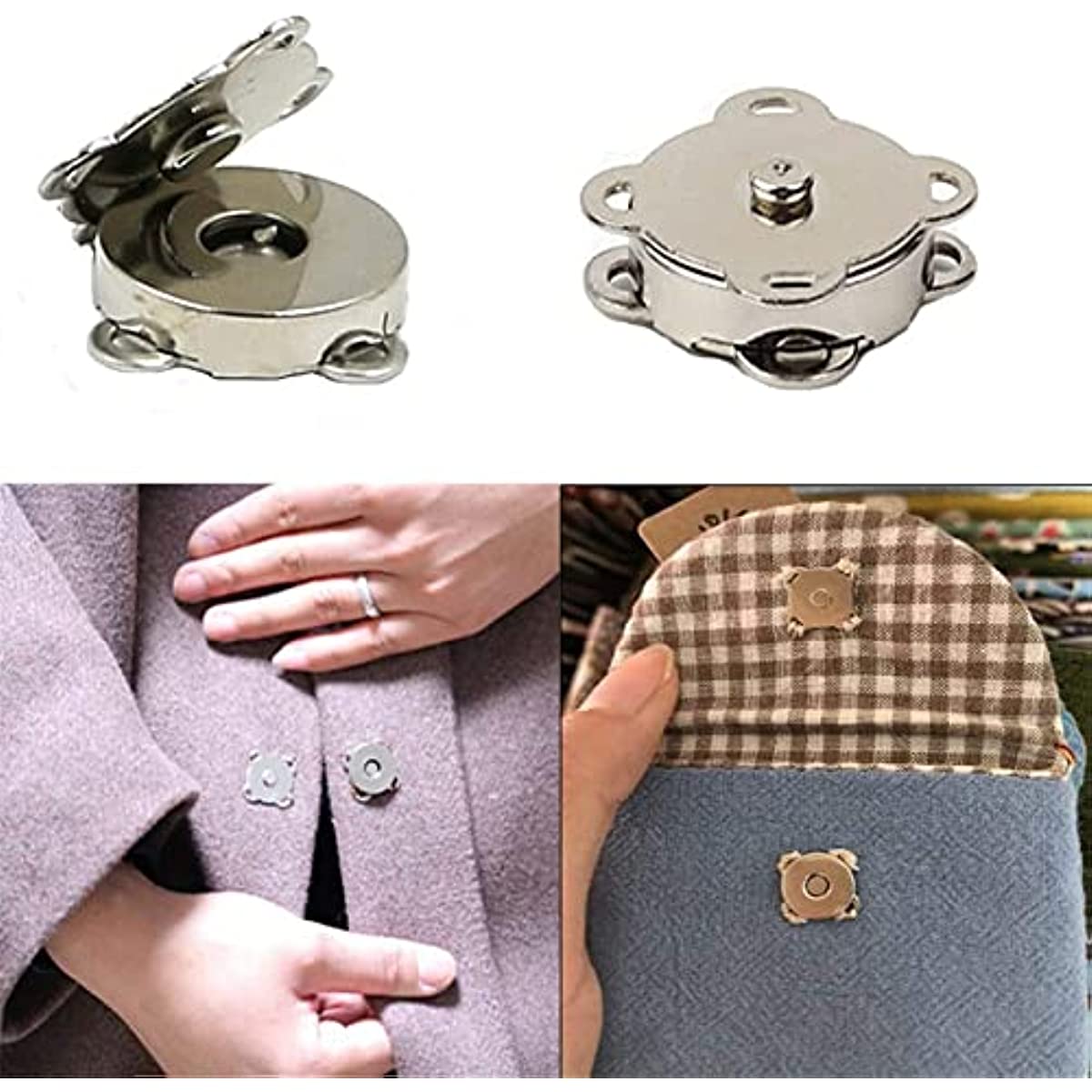 Magnetic Purse Love Snap 3/4 18mm Clasps Closure Purse Handbag With Washer  Nickle - Buy Magnetic Purse Love Snap 3/4 18mm Clasps Closure Purse Handbag  With Washer Nickle Product on