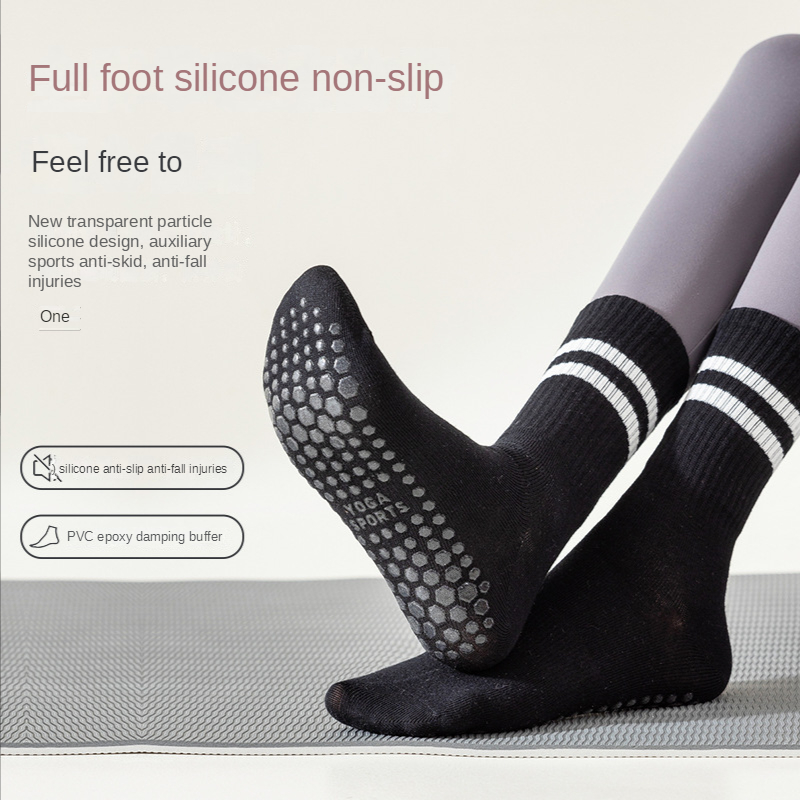 Non slip Calf Socks Yoga Ballet Pilates Barre Dance Grip - Temu